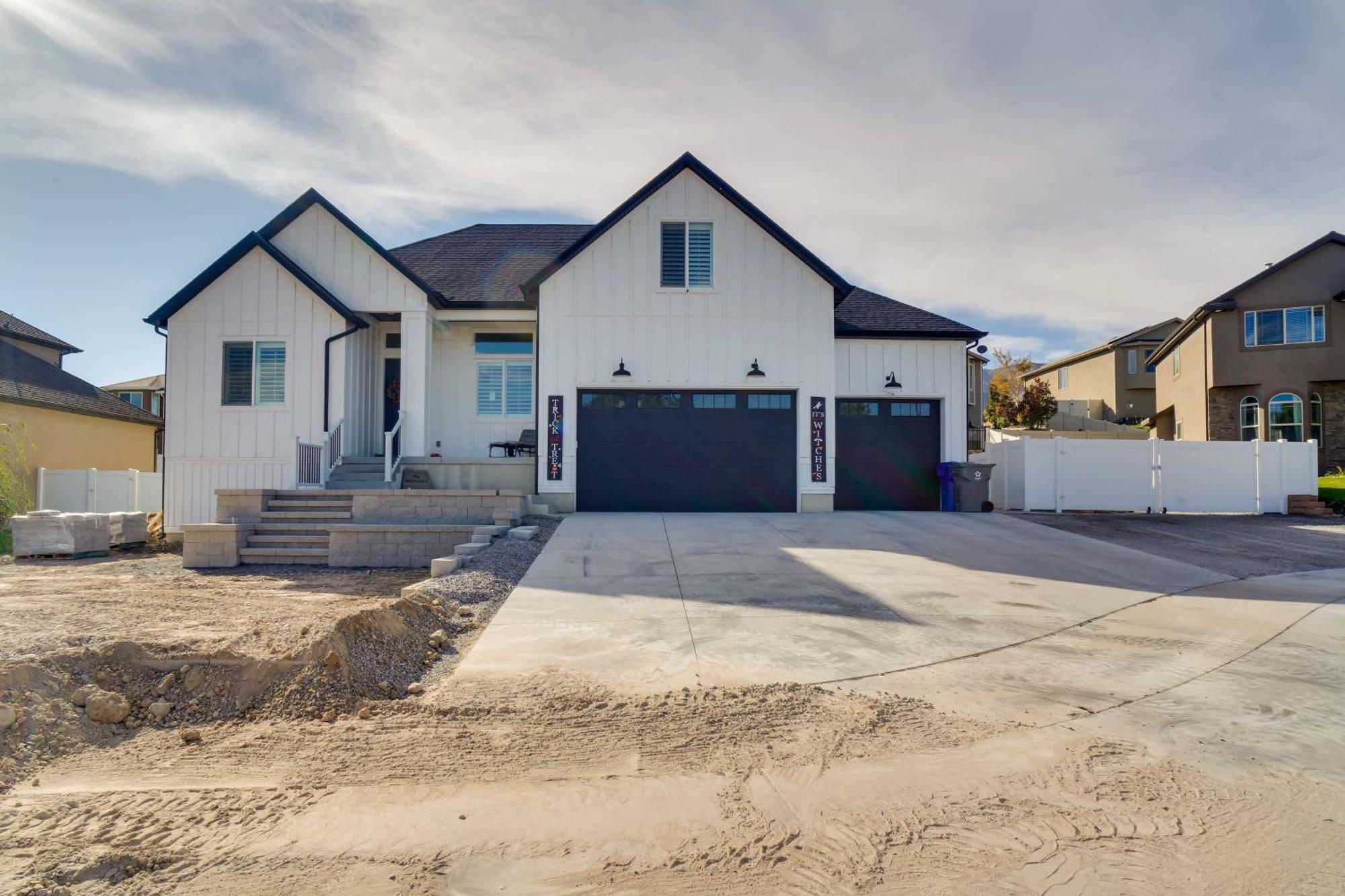 Contemporary Home With Grill Near Utah Lake! Saratoga Springs Exterior foto